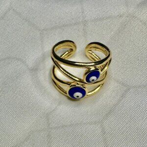 Gold Plated Stainless Steel Ring For women